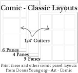 Blank Comic Strips - Draw Your Own Comic Strips!