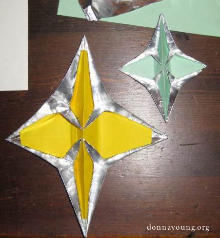 folded star