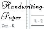 handwriting rule paper