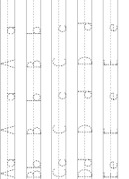 Beginning Manuscript Handwriting Teaching and Practice