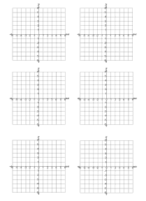 Charts for Math: Coordinate Grids and Notebook